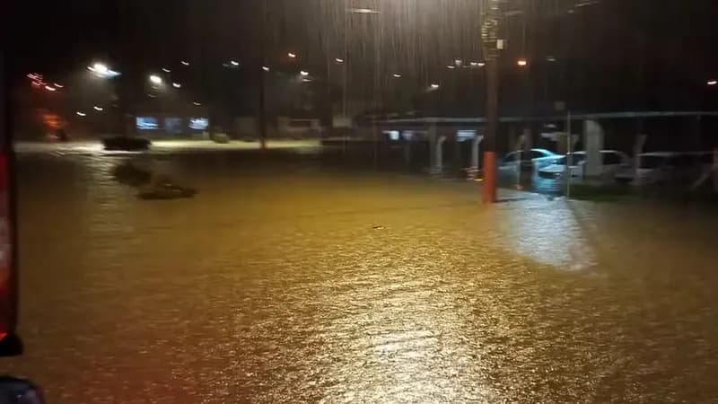 Chuvas levam quatro cidades a decretar emergência em Santa Catarina