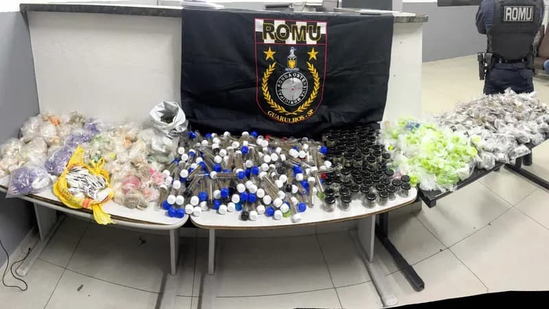 GCM prende dois traficantes e apreende 26,8 kg de entorpecentes no Jardim Okuyama