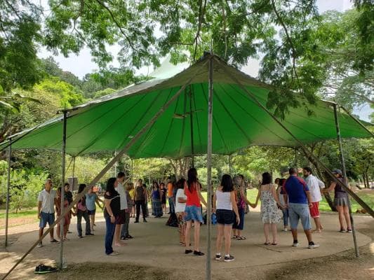 Bosque Maia recebe a primeira Oficina de Danças Circulares do ano no domingo