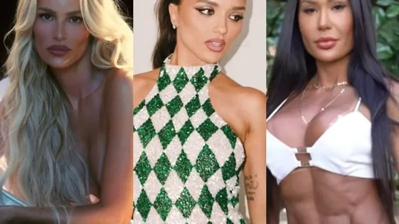 Yasmin Brunet e Gracyanne Barbosa: polêmicas no Carnaval