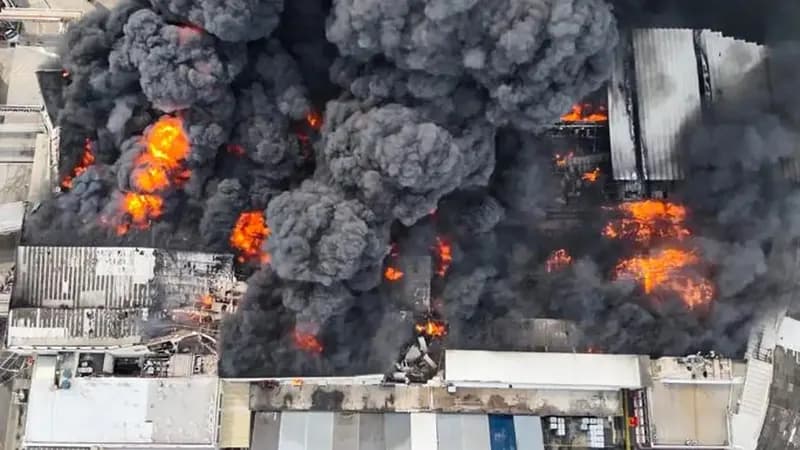 MPRJ investiga incêndio em fábrica de lubrificantes