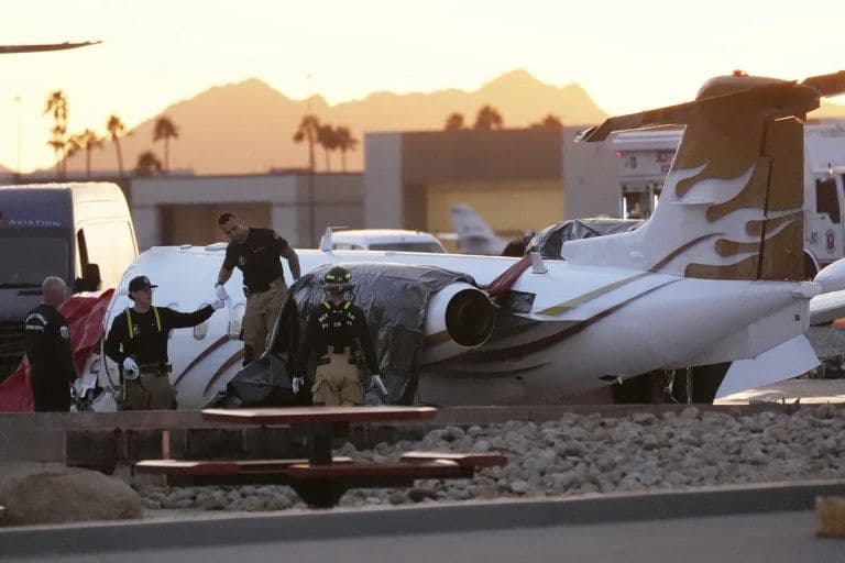 Urgente: Colisão de Jatos em Scottsdale - 1 Morto e Vários Feridos