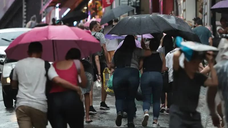 Chuvas fortes voltam a atingir São Paulo em meio a onda de calor