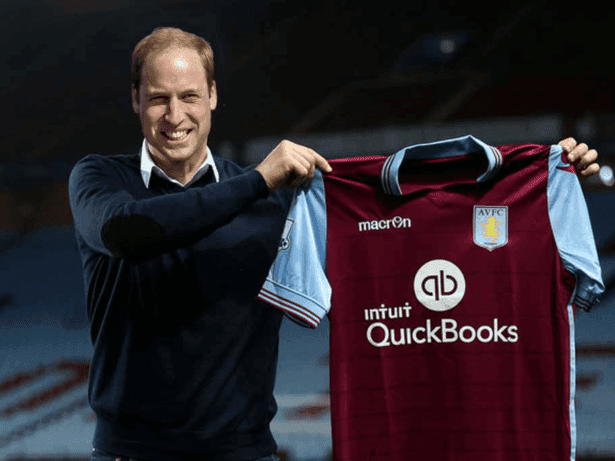 Príncipe William: entre paramédicos e o Aston Villa