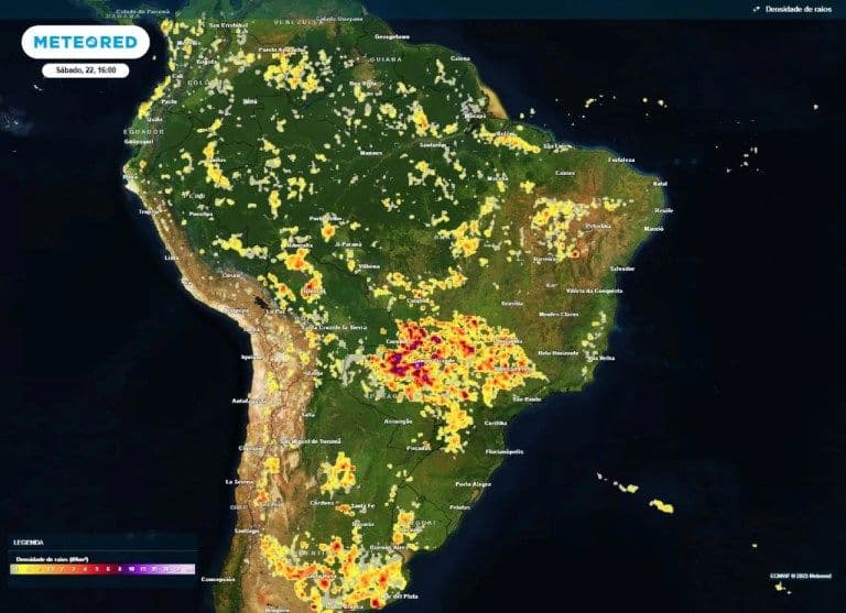 Alerta Nacional: Chuvas e Trovoadas Atingem Capitais!