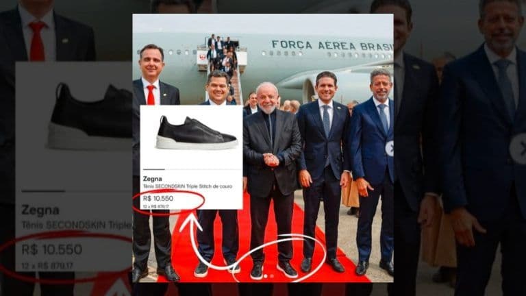 Lula usa tênis de R$10 mil e vídeo antigo viraliza!