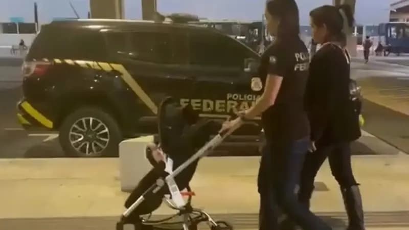 PF repatria bebê que estava em Portugal e foi vítima de tráfico humano