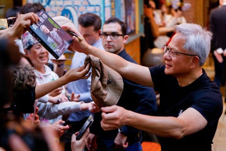 Nvidia: CEO Causa Frenesi em Taiwan!