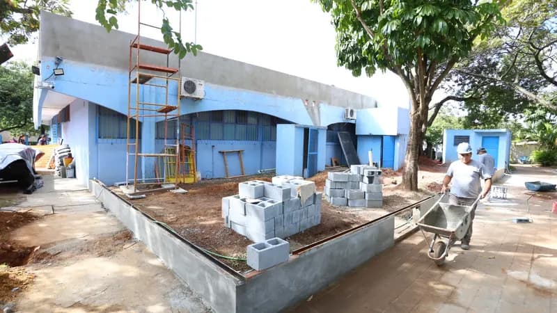 Prefeitura acelera obras de ampliação e modernização da UBS Parque Cecap