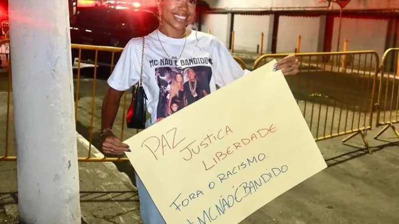 Esposa de MC Poze Lidera Ato por Liberdade e Justiça!