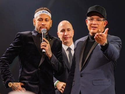 Show de Jonatha e Cristiano agita Leilão do Instituto Neymar Jr.