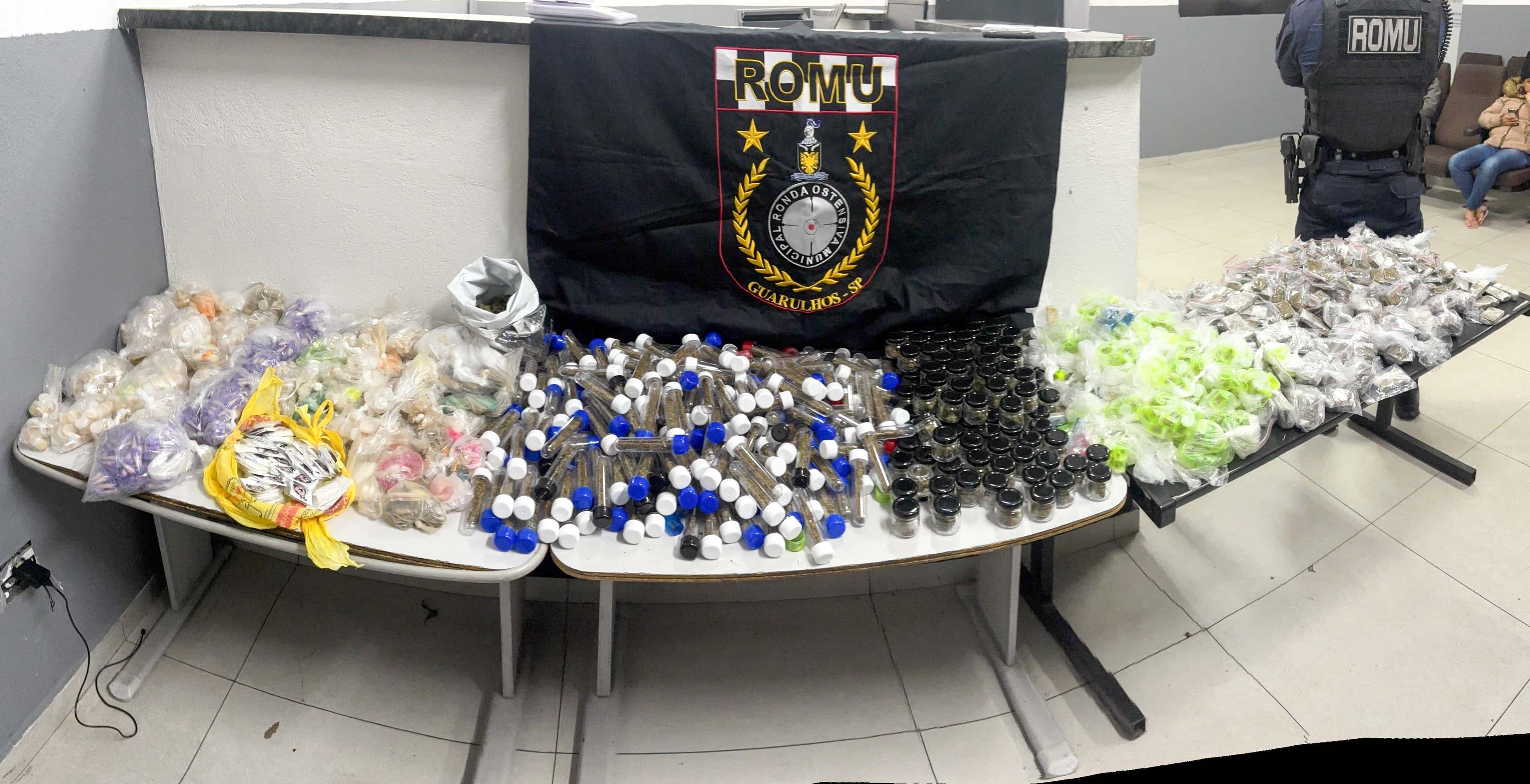 GCM prende dois traficantes e apreende 26,8 kg de entorpecentes no Jardim Okuyama
