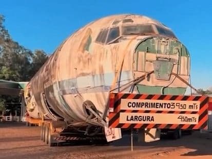 Boeing 727 Abandonado em São Luís Vira Hotel de Luxo