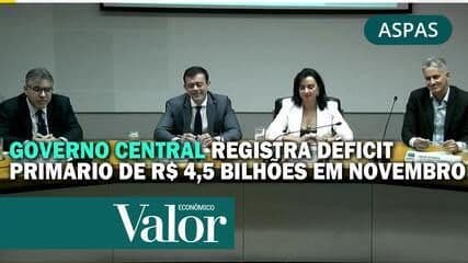 Déficit Primário de R$ 4,5 Bi em Novembro: Governo Lula em maus lençóis?
