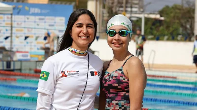 Time SP supera 20 medalhas nos dois primeiros dias dos Jogos Escolares Brasileiros com a natação