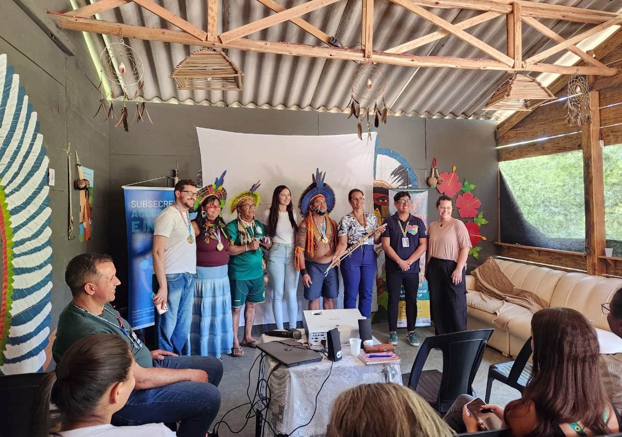 Prefeitura leva projeto de vivência inclusiva sobre PCD a comunidade indígena no Cabuçu