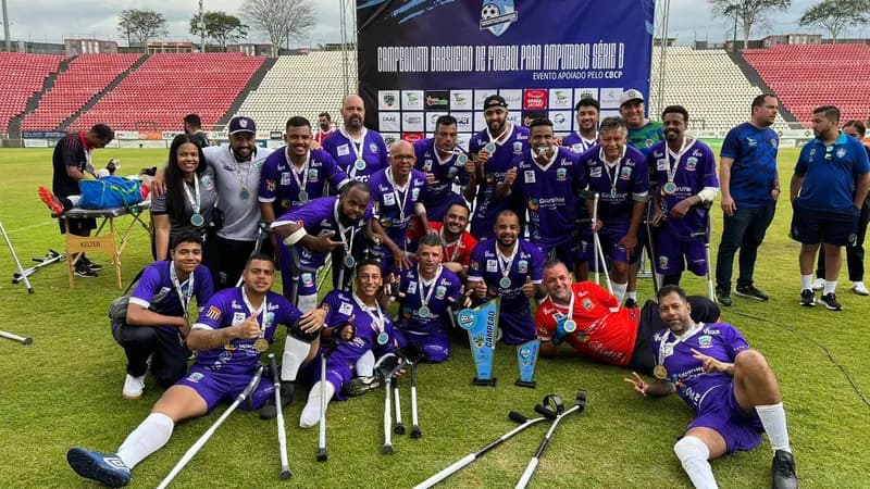 Guarulhos conquista título do Campeonato Brasileiro de Futebol para Amputados Série B