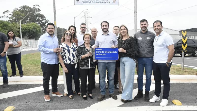 Prefeitura entrega avenida Geraldo Evangelista de Souza para desafogar trânsito no centro expandido de Guarulhos