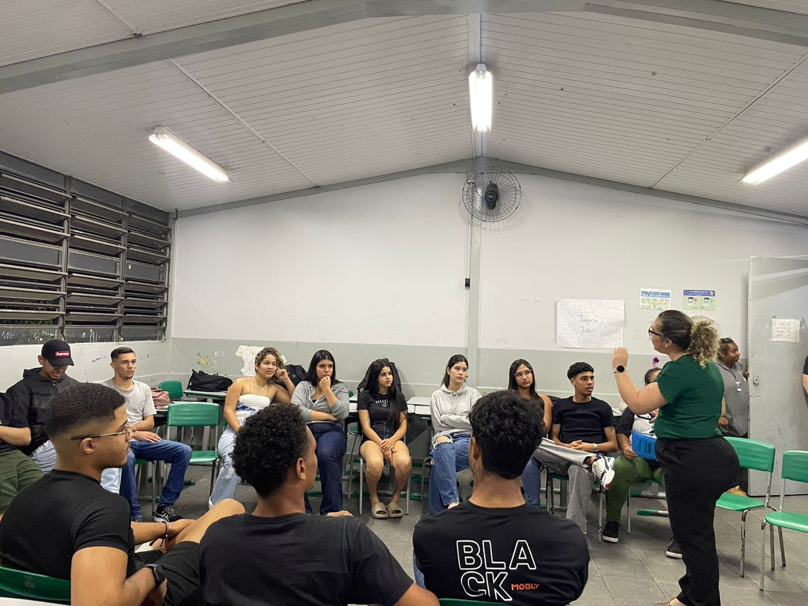Prefeitura leva projeto Juventude na Escola para alunos do Jardim Presidente Dutra
