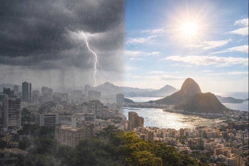 Brasil em Alerta: Semana Começa com Chuvas e Calor Extremo!