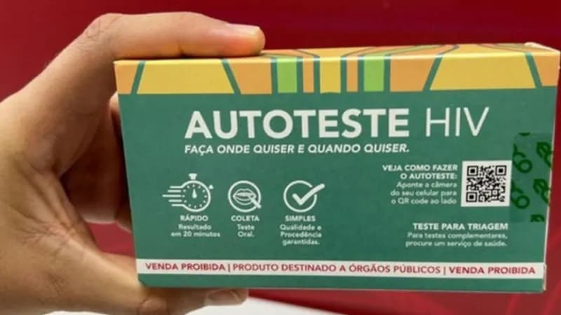 Embalagem de autoteste de HIV fica mais discreta para incentivar uso