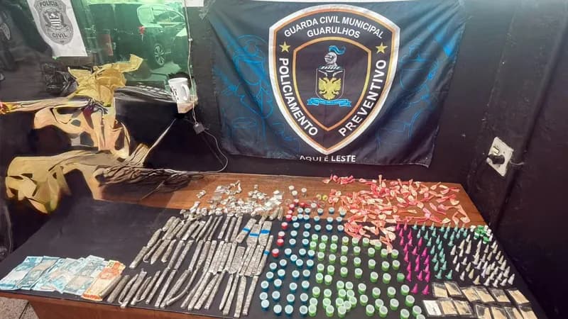 GCM de Guarulhos Apreende adolescente com 1,4 kg de drogas no Jardim Santo Afonso