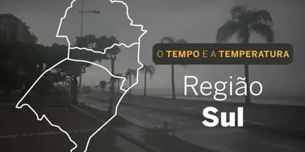 O TEMPO E A TEMPERATURA: sexta-feira (1°) sem chuvas em grande parte do Sul