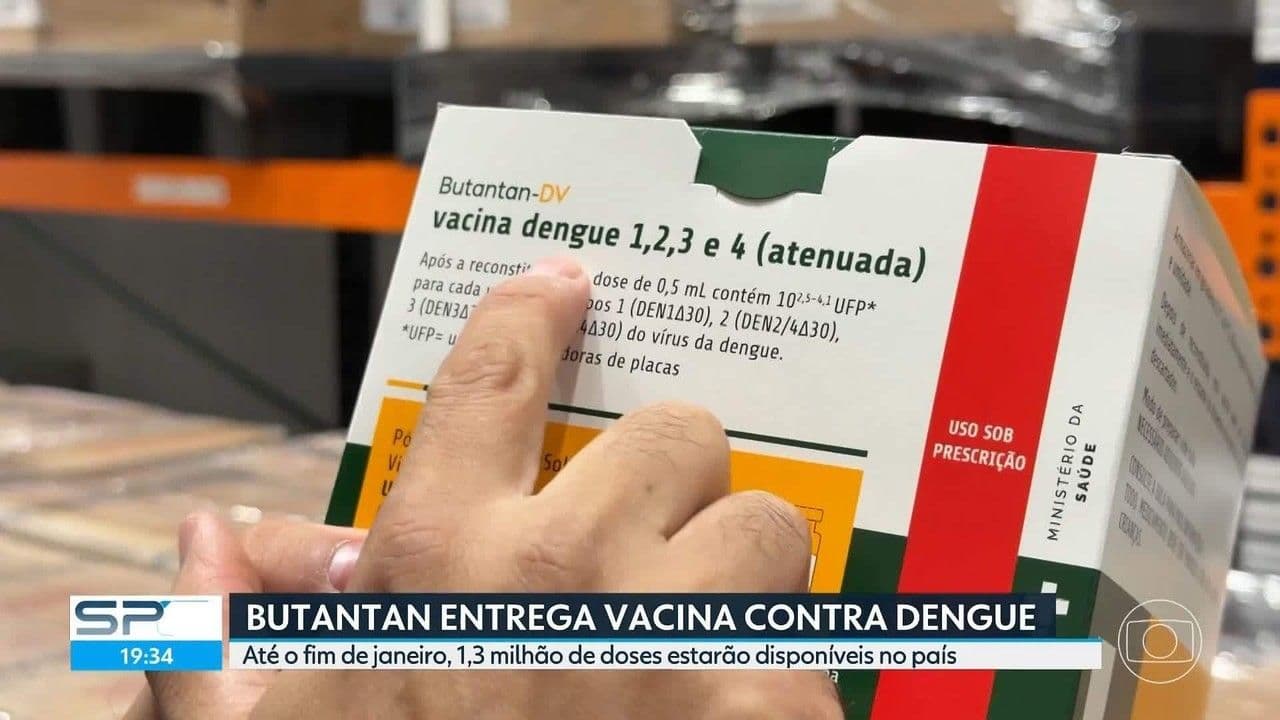 São Paulo amplia vacinação contra a dengue e libera Butantan-DV para a população geral de 59 anos