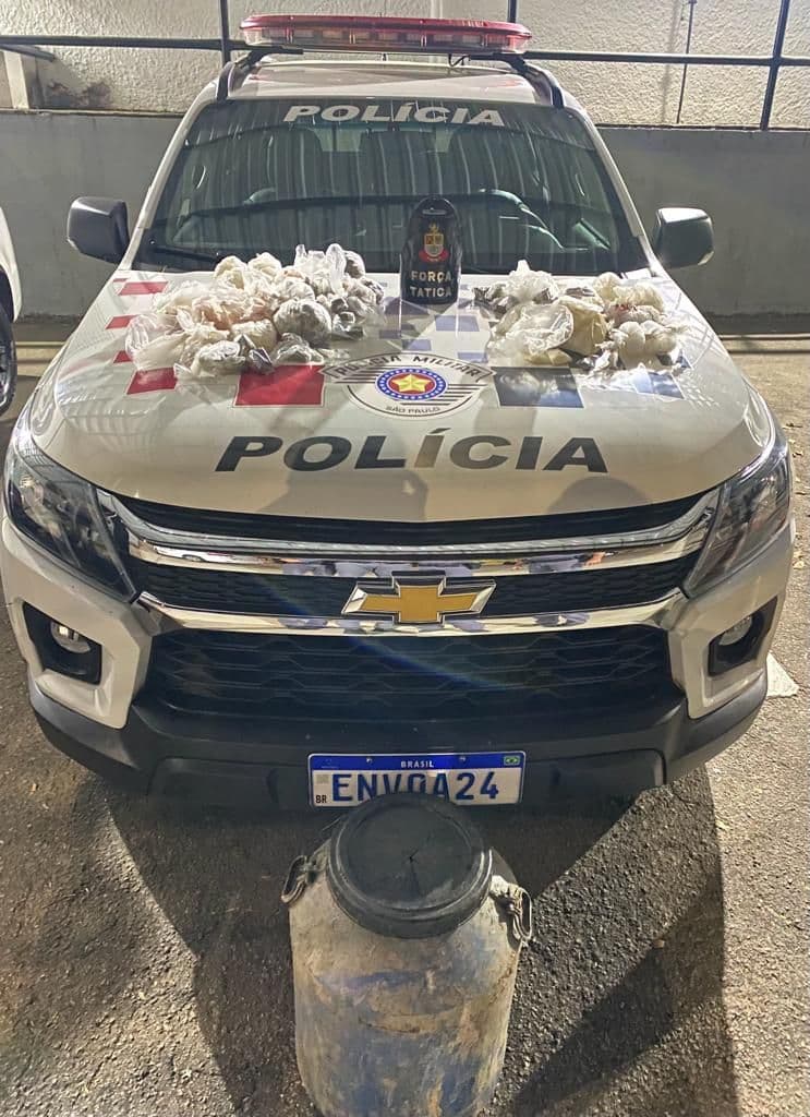 Traficante é preso com 1,4 mil porções de drogas durante Operação da PM no centro de SP