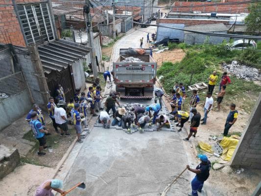 Programa Mão na Massa avança e leva mais qualidade de vida a moradores de oito novas ruas