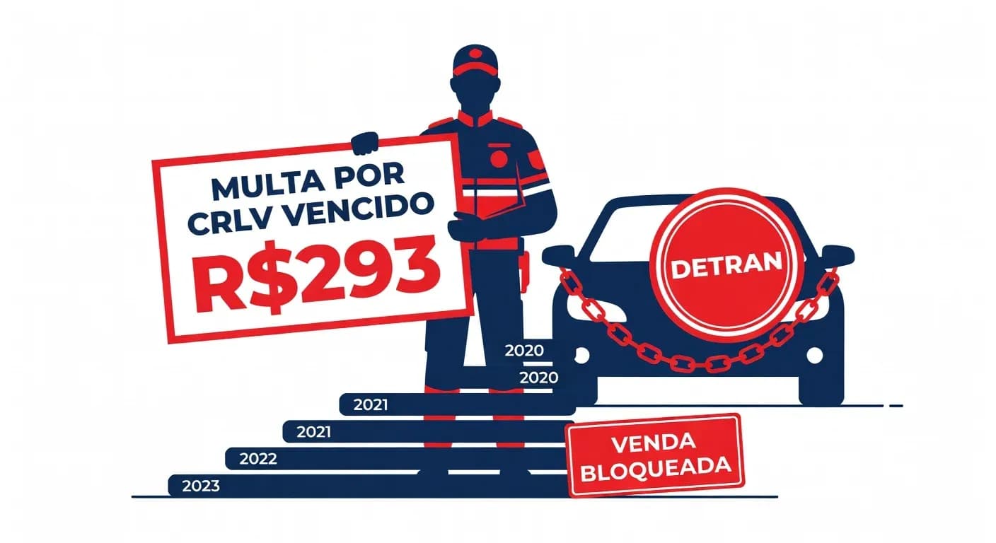 O que acontece se não pagar o licenciamento? Veja os prazos e evite multas