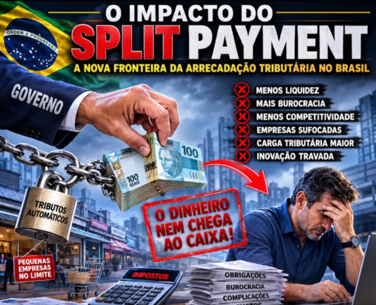 O Impacto do Split Payment: A Nova Fronteira da Arrecadação Tributária no Brasil