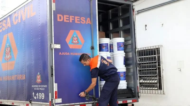 Fundo Social de SP envia mais suprimentos para famílias atingidas pelas chuvas em Peruíbe