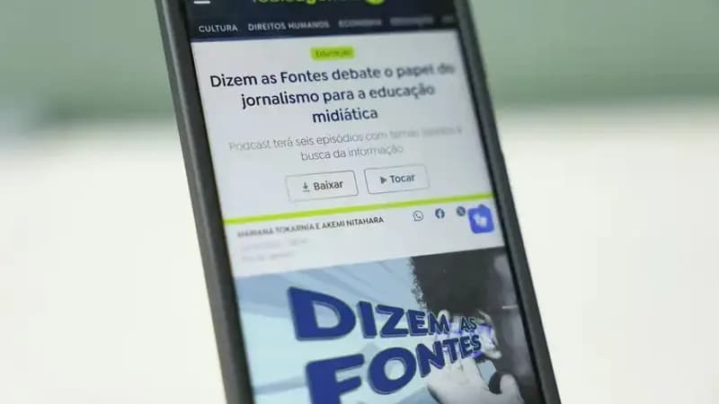 Educação midiática e rotina do jornalismo são temas de podcast