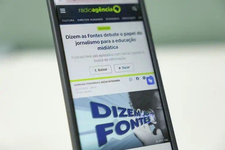 Educação midiática e rotina do jornalismo são temas de podcast