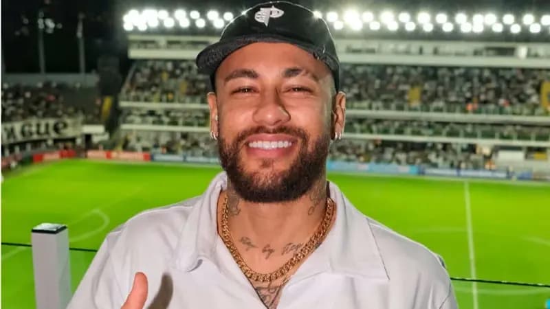 Neymar de volta ao Santos