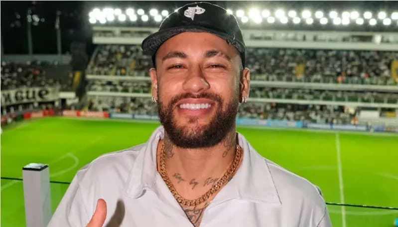 Neymar de volta ao Santos