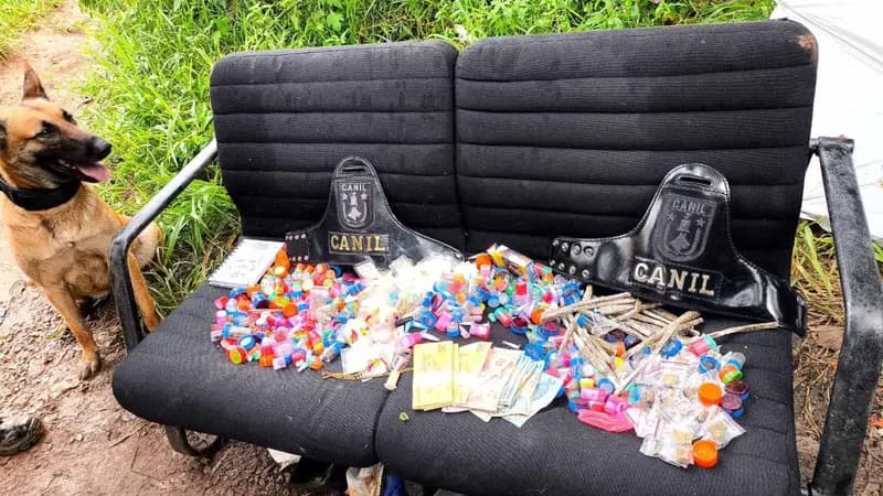 Dois homens são presos com quase 2 kg de drogas em operação no Pimentas