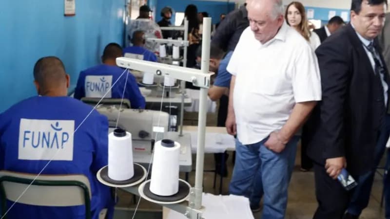 Funap oferece móveis, uniformes e mão de obra de reeducandos prisionais para prefeituras